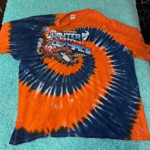 39th Annual Winter National Olympics‎ Motocross Gatorback Tie Dye T-Shirt